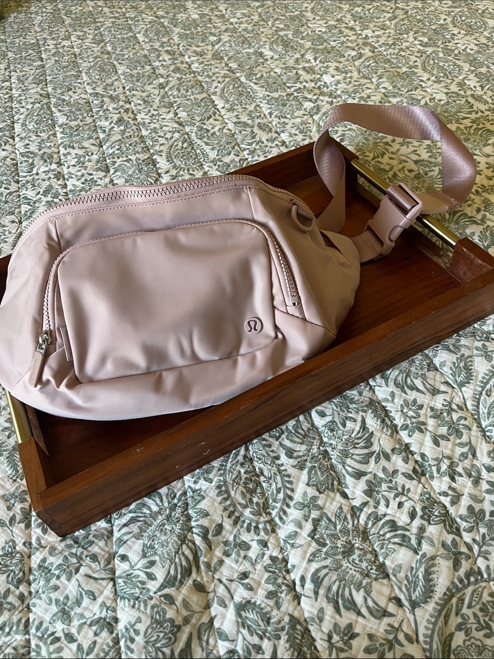 lululemon athletica Blush Pink Crossbody Belt Bag